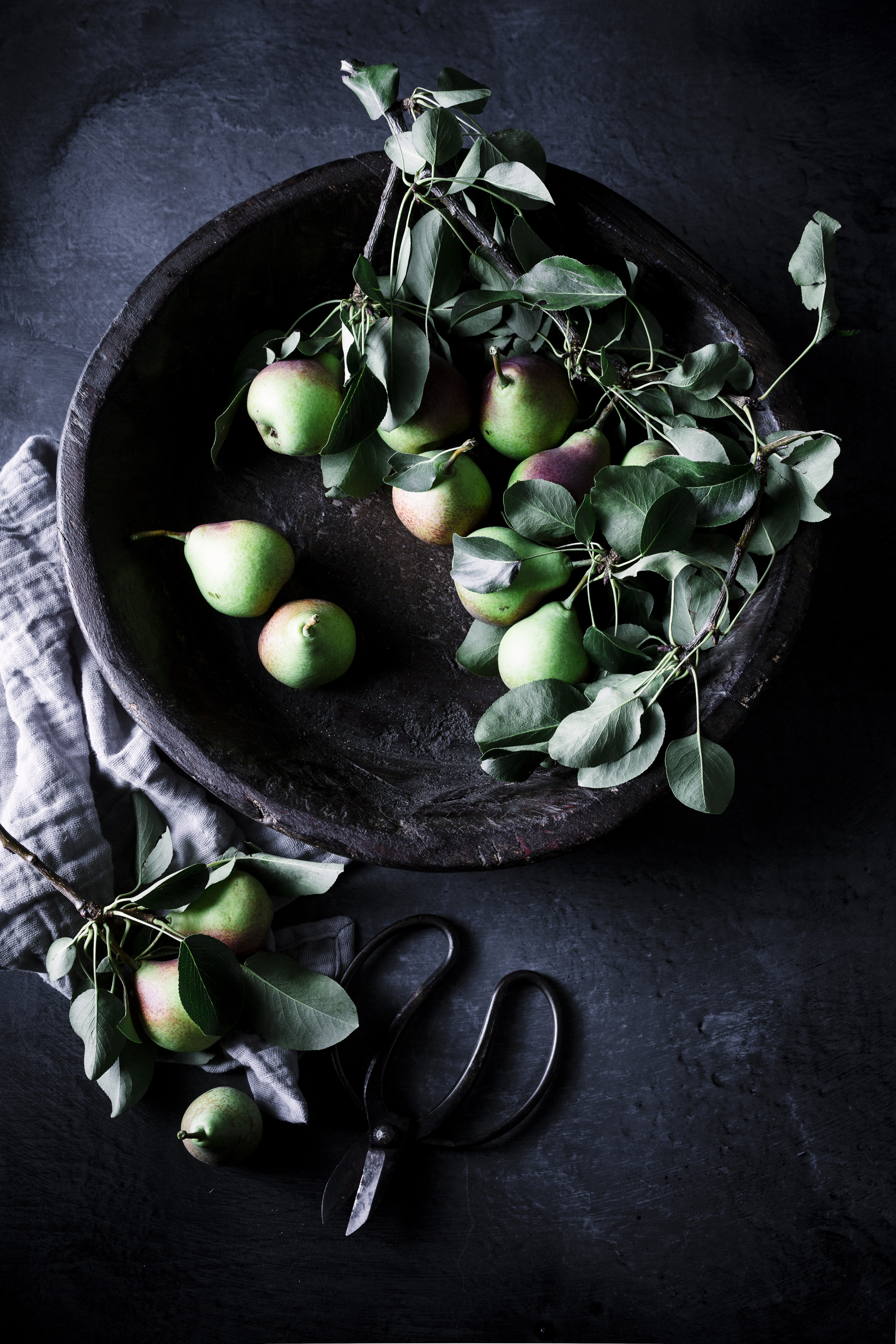 PEARS STILL LIFE
