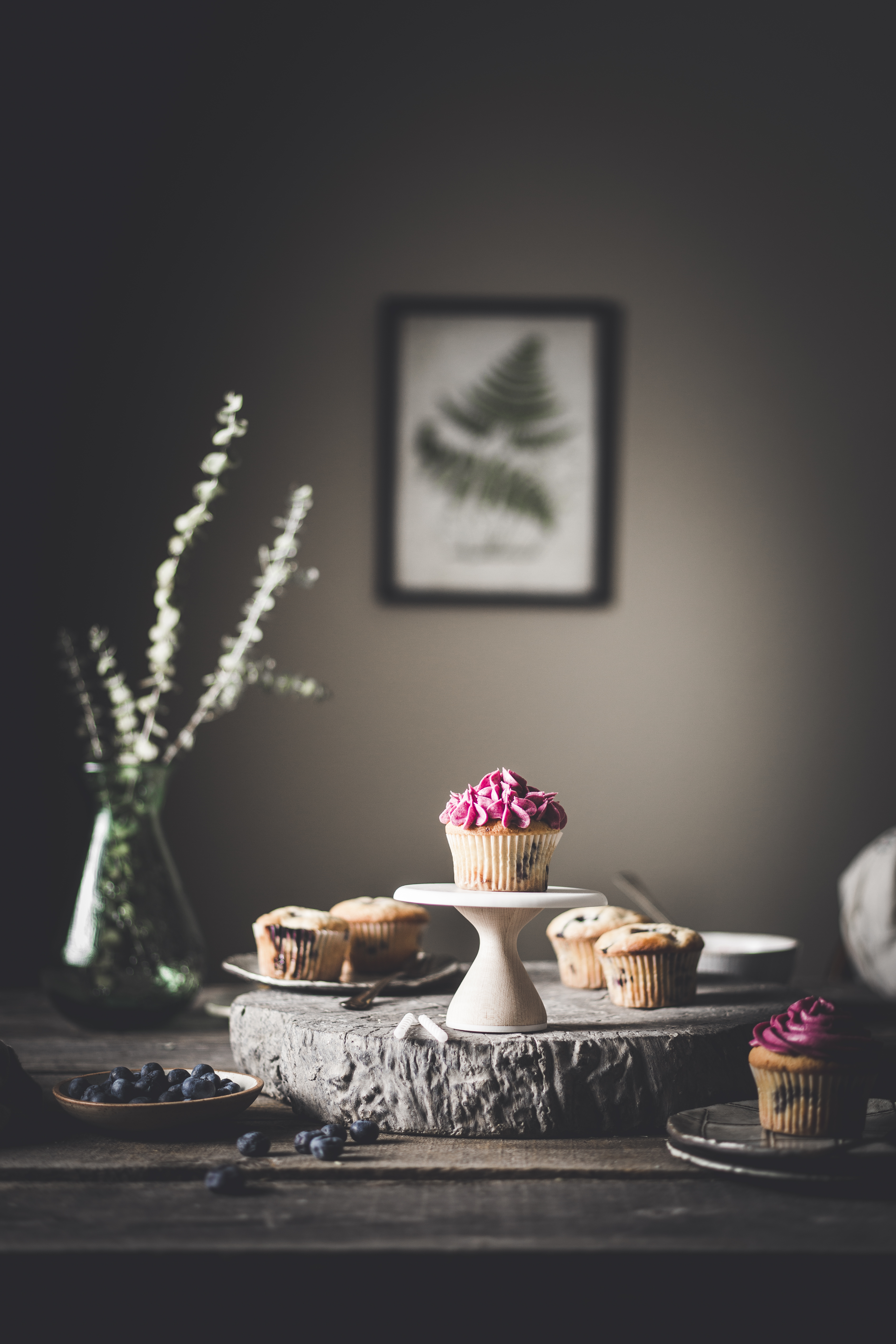 BLUEBERRY CUPCAKES