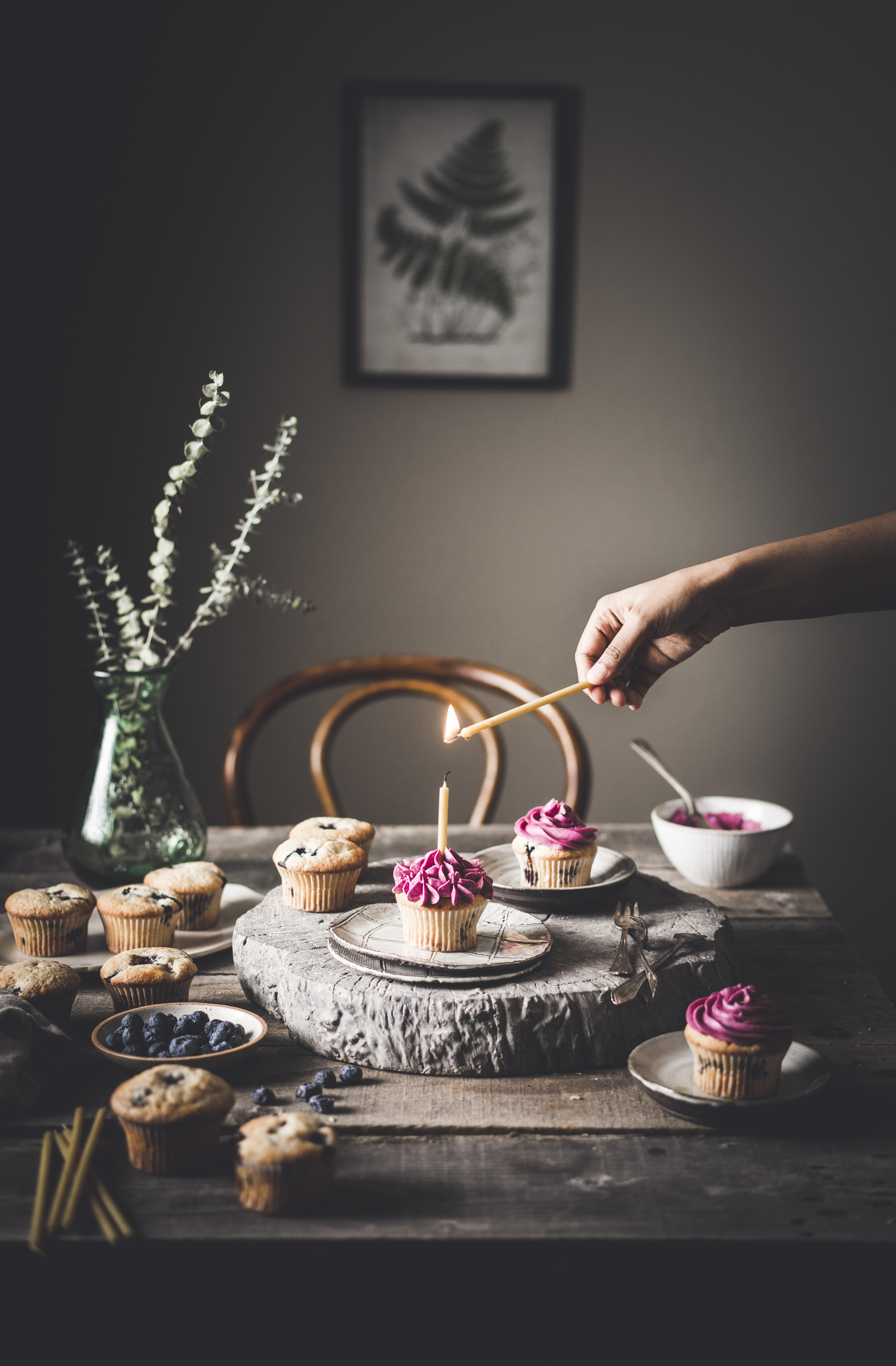 BLUEBERRY CUPCAKES