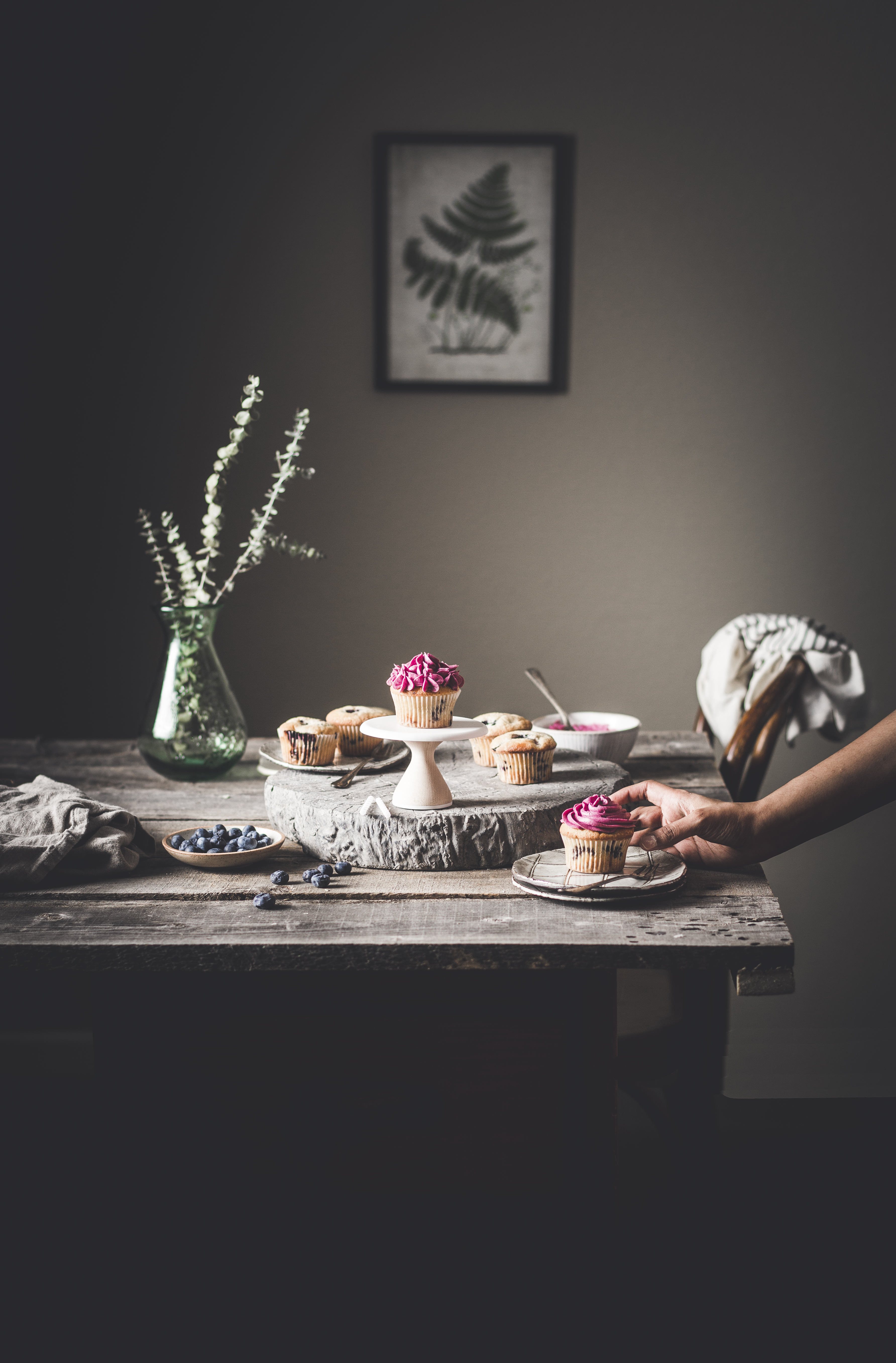 BLUEBERRY CUPCAKES