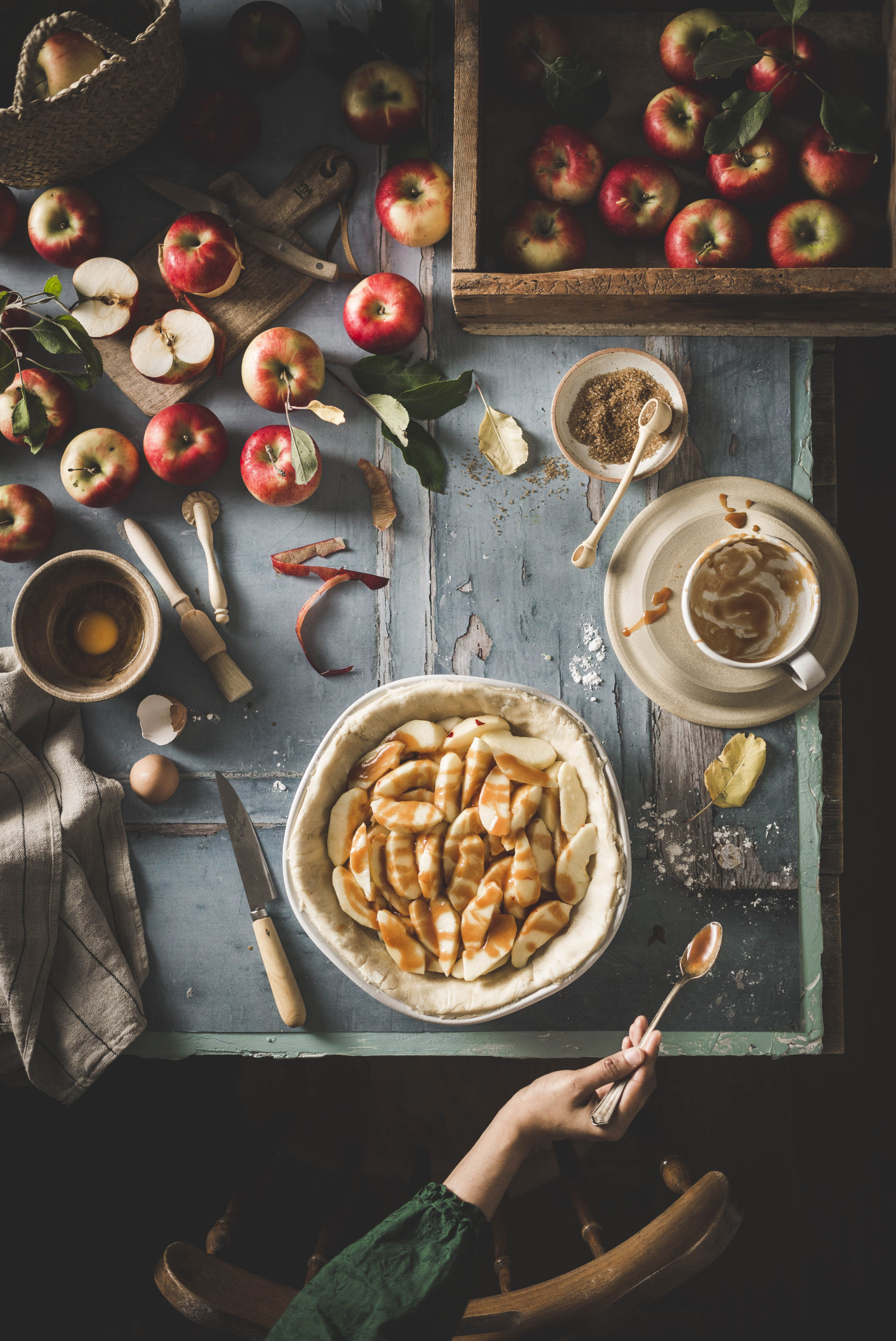 CARAMEL APPLE PIE