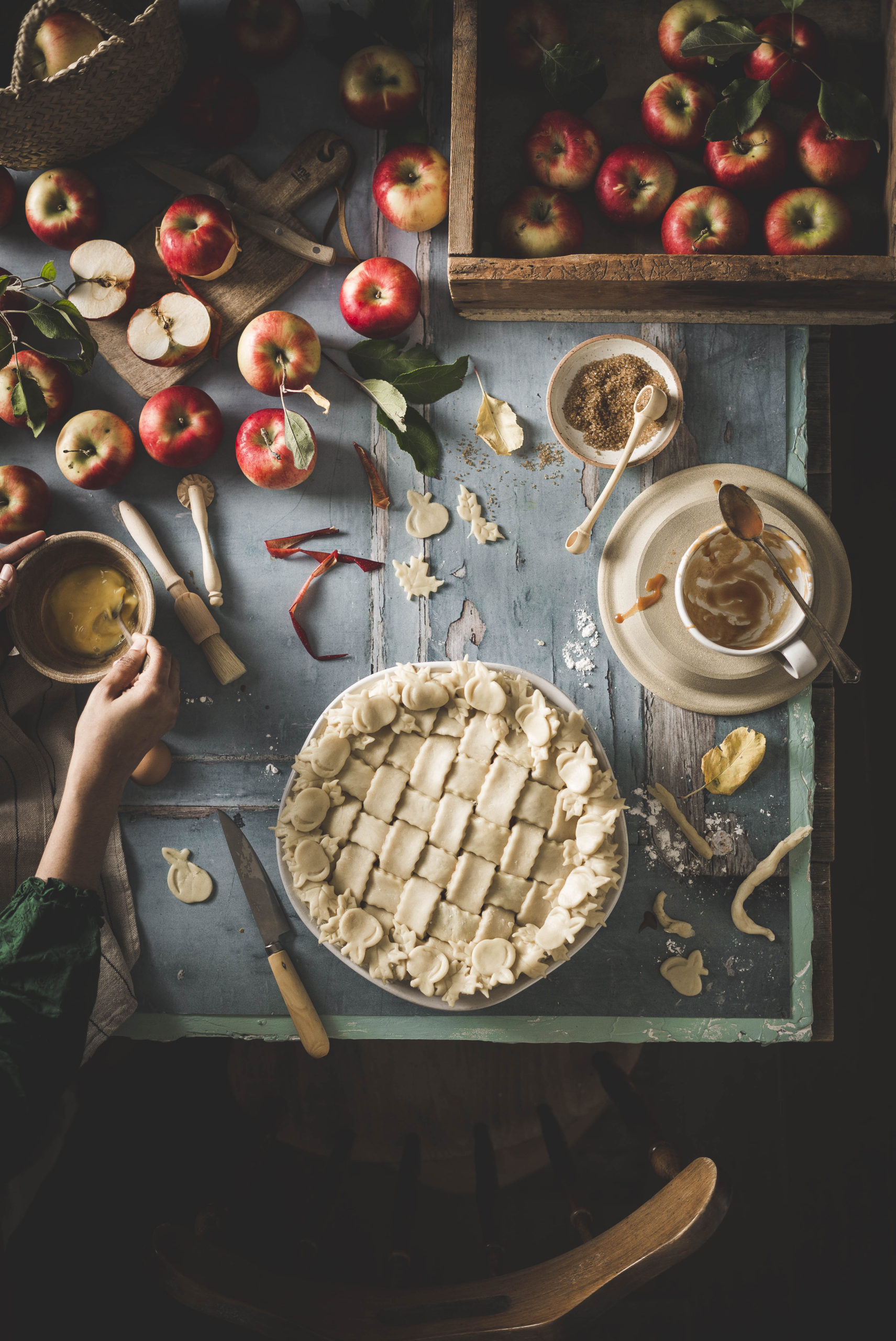 CARAMEL APPLE PIE