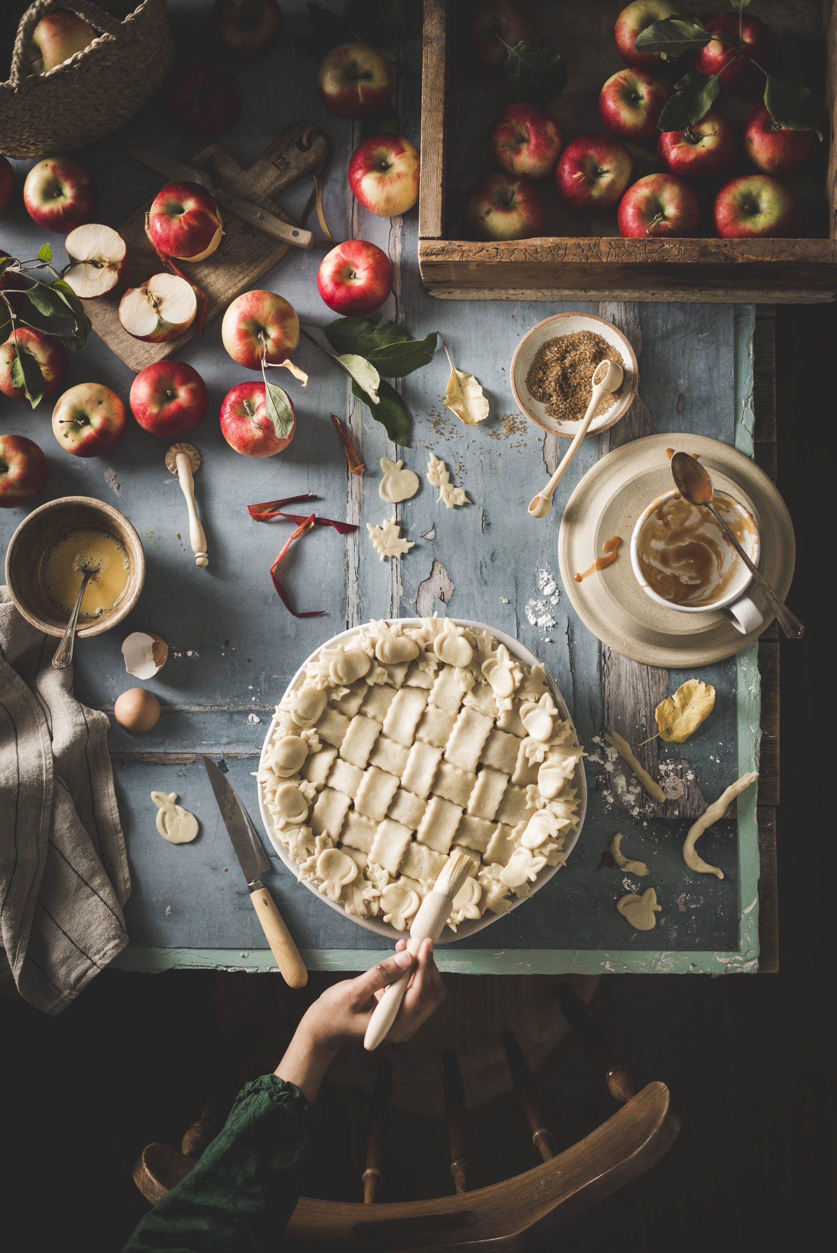 CARAMEL APPLE PIE