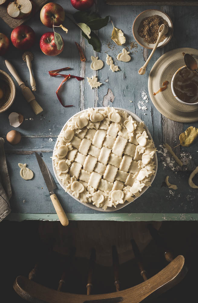 CARAMEL APPLE PIE