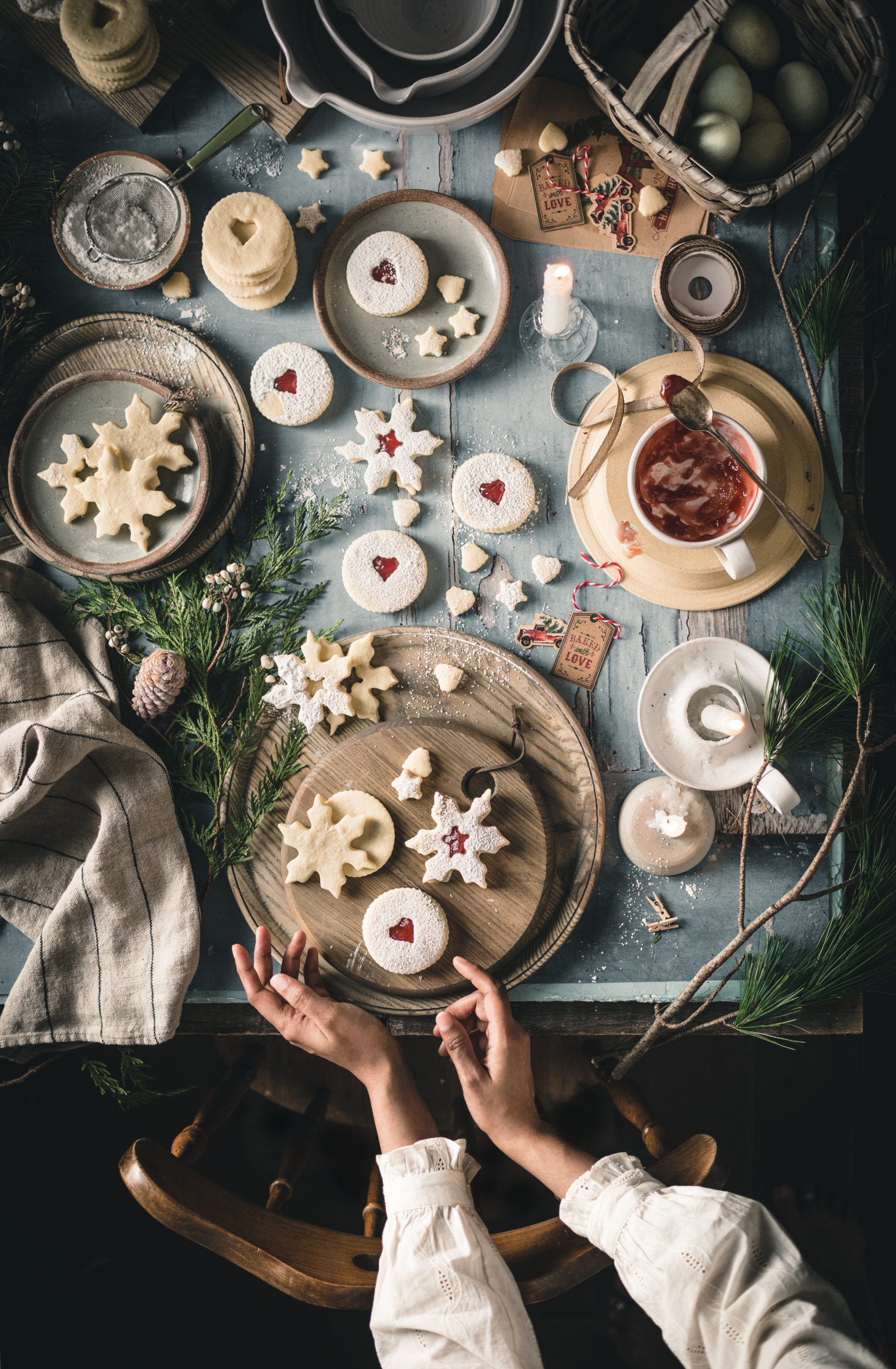 AUSTRIAN LINZER COOKIES