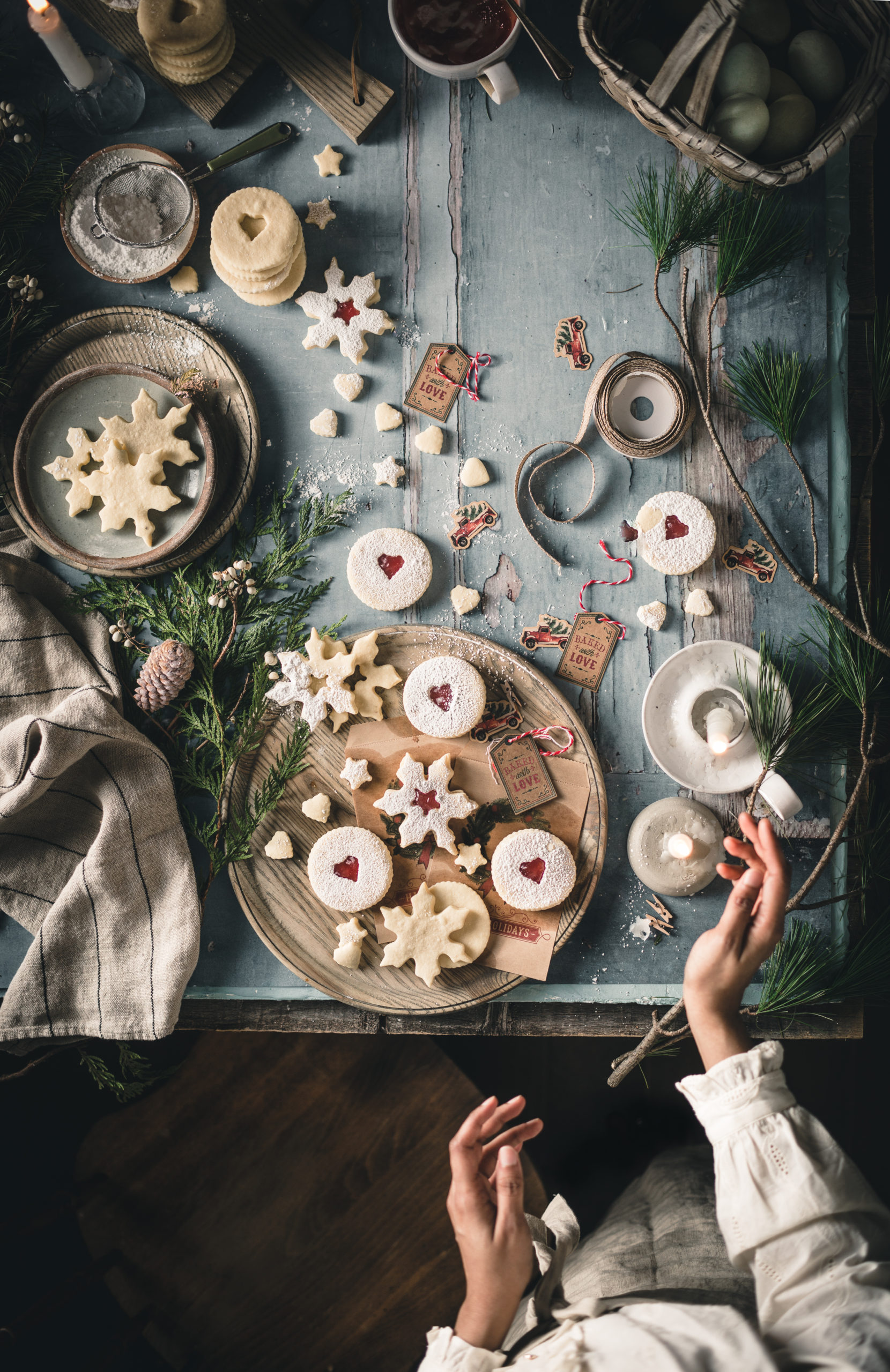 AUSTRIAN LINZER COOKIES