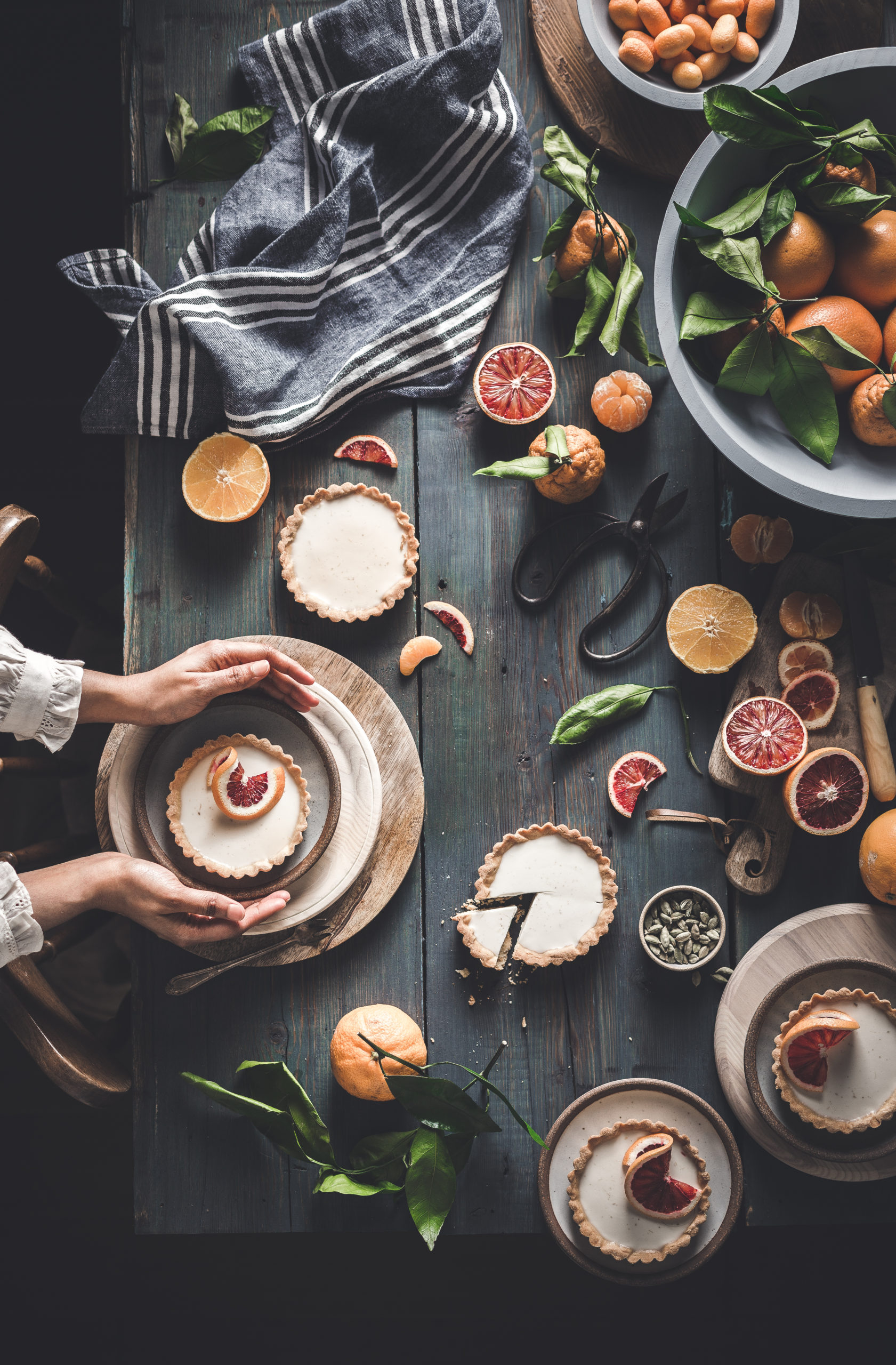 CARDAMOM CITRUS TARTS