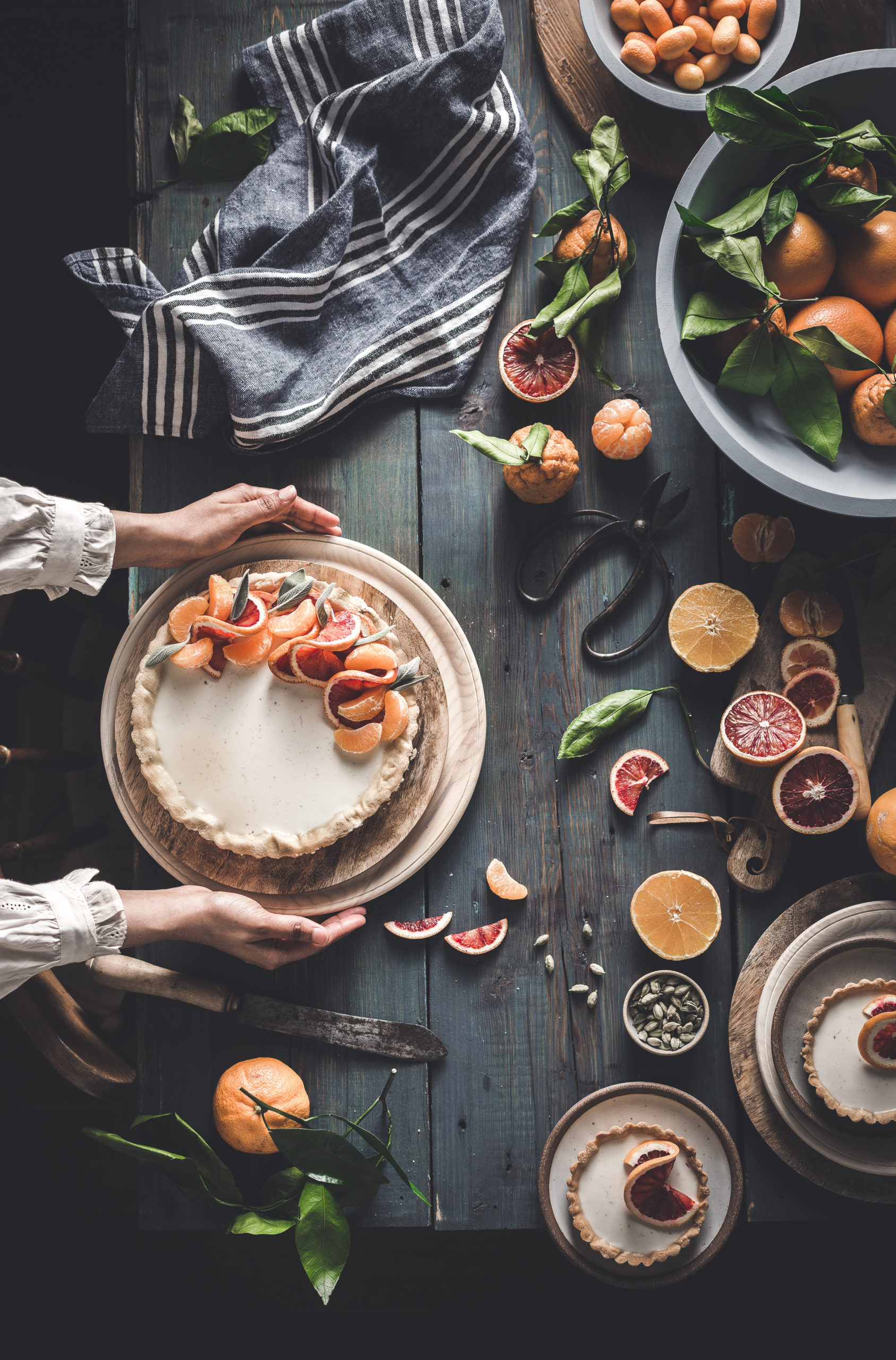 CARDAMOM CITRUS TARTS