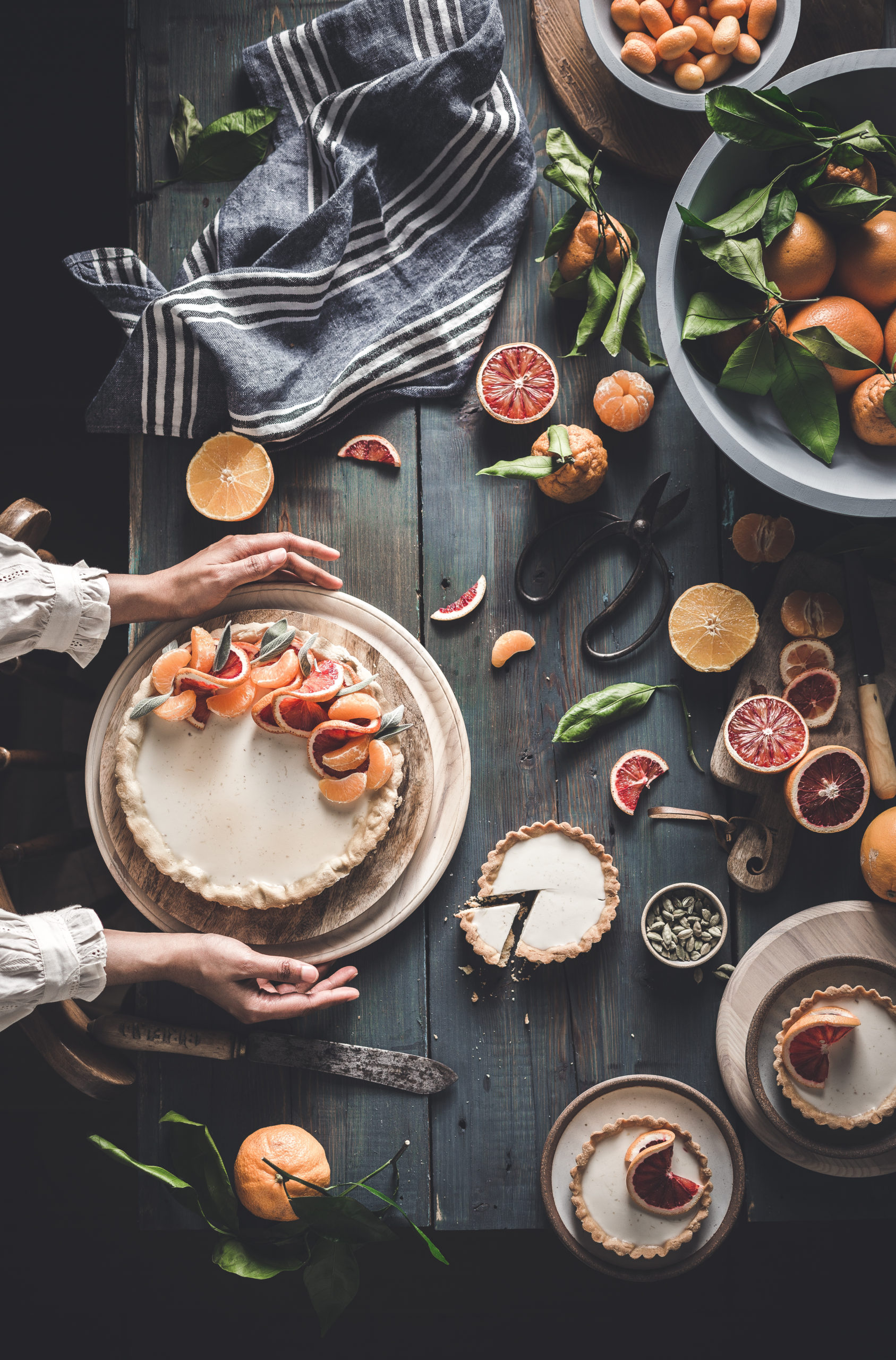 CARDAMOM CITRUS TARTS