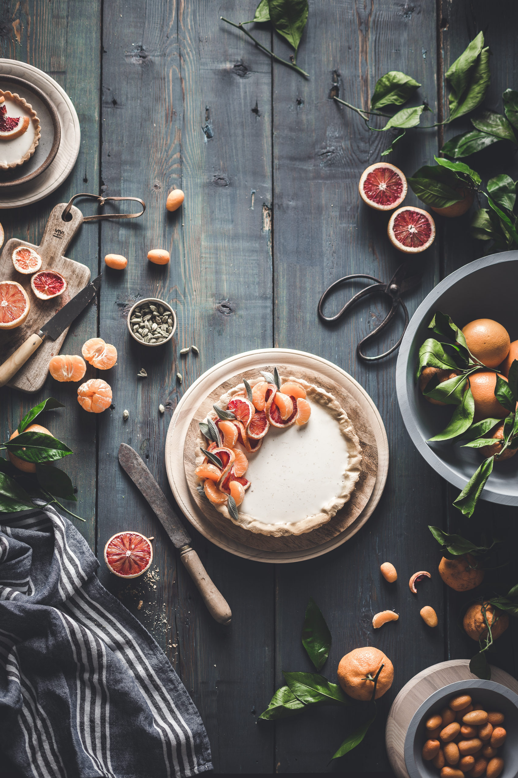 CARDAMOM CITRUS TARTS