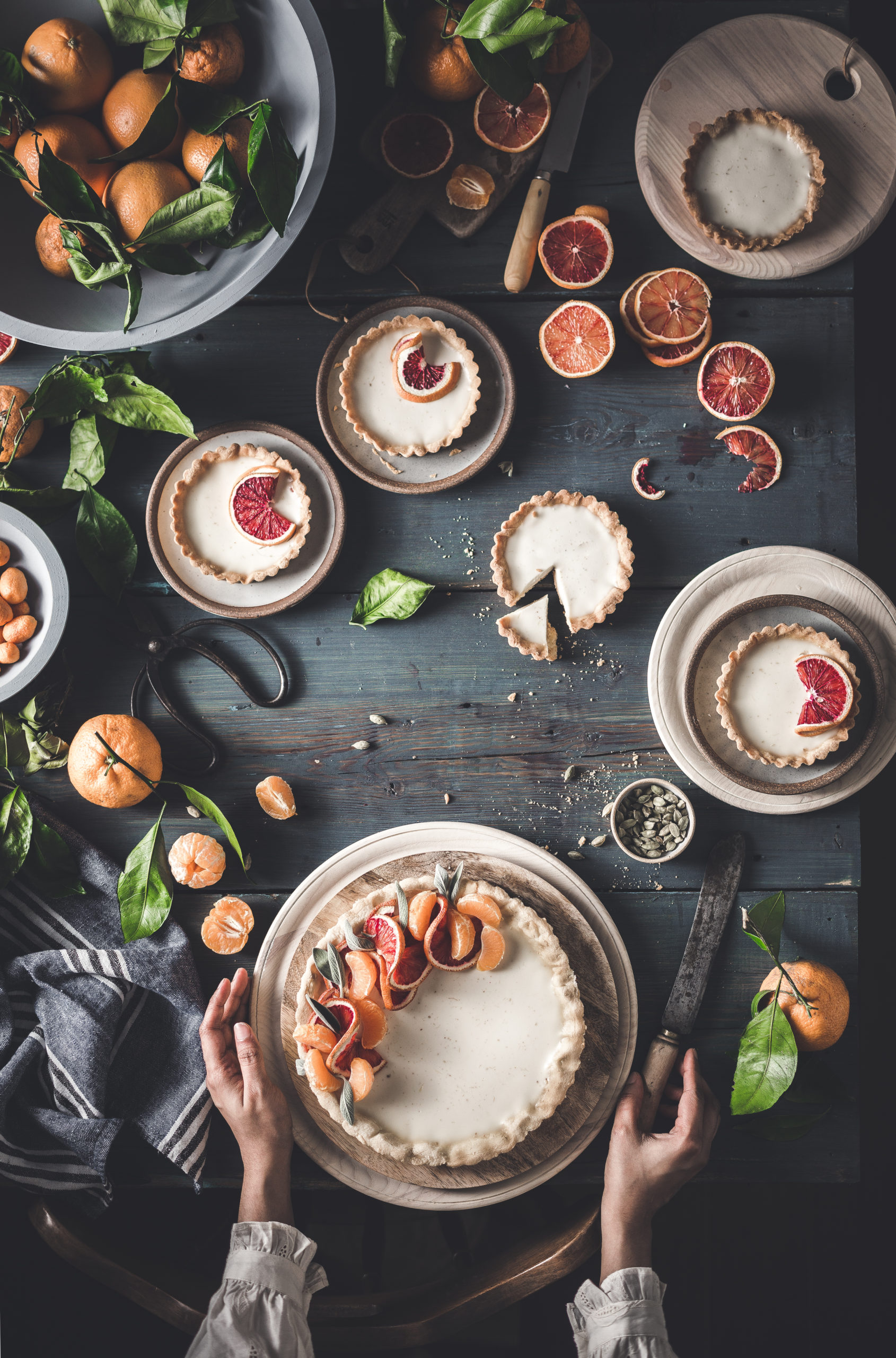 CARDAMOM CITRUS TARTS