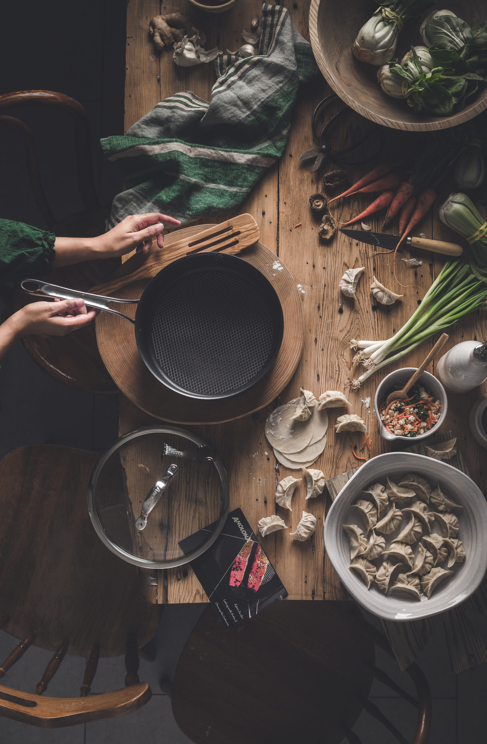 TOFU BOKCHOY POTSTICKERS