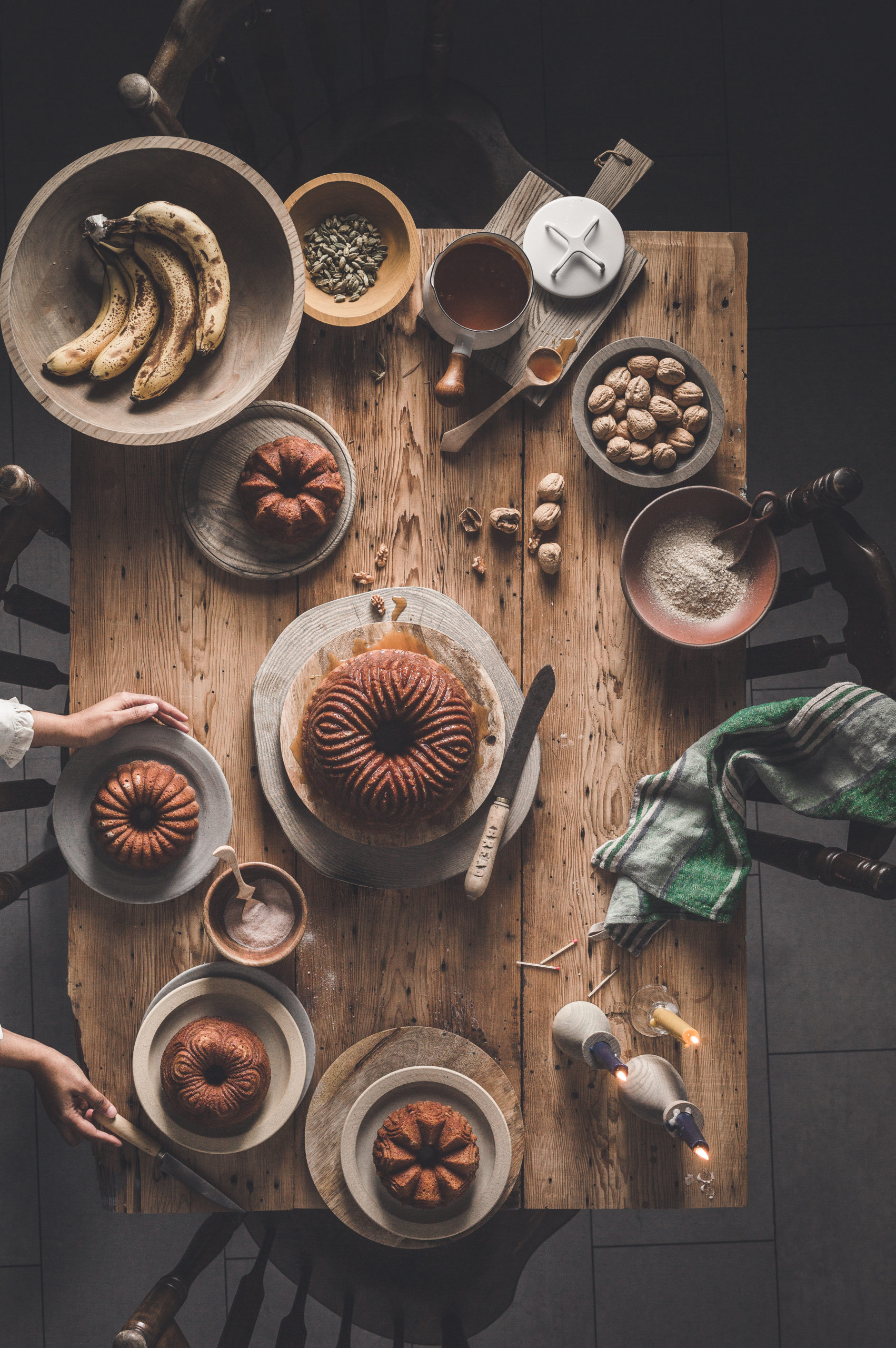 BANANA QUINOA BUNDT CAKE