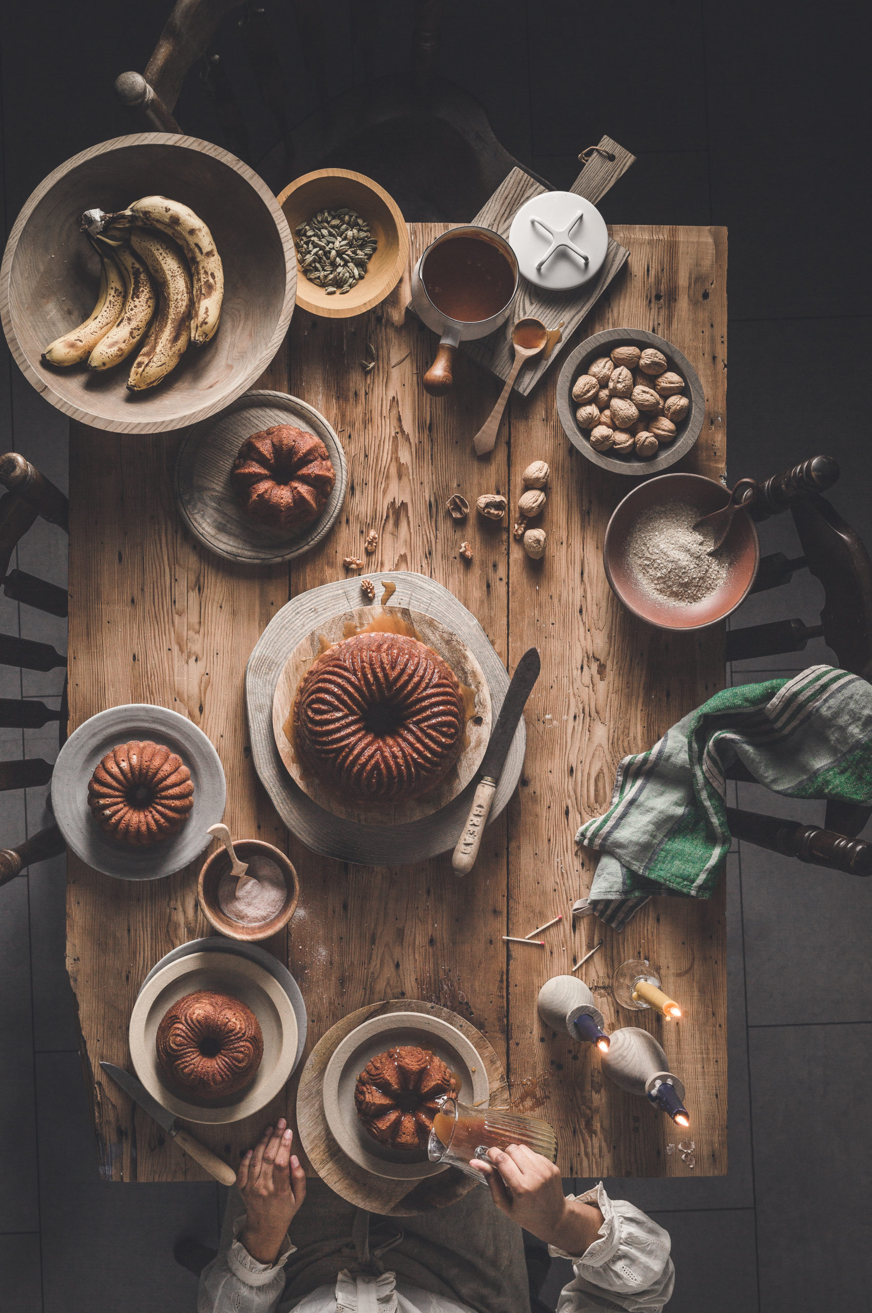 BANANA QUINOA BUNDT CAKE