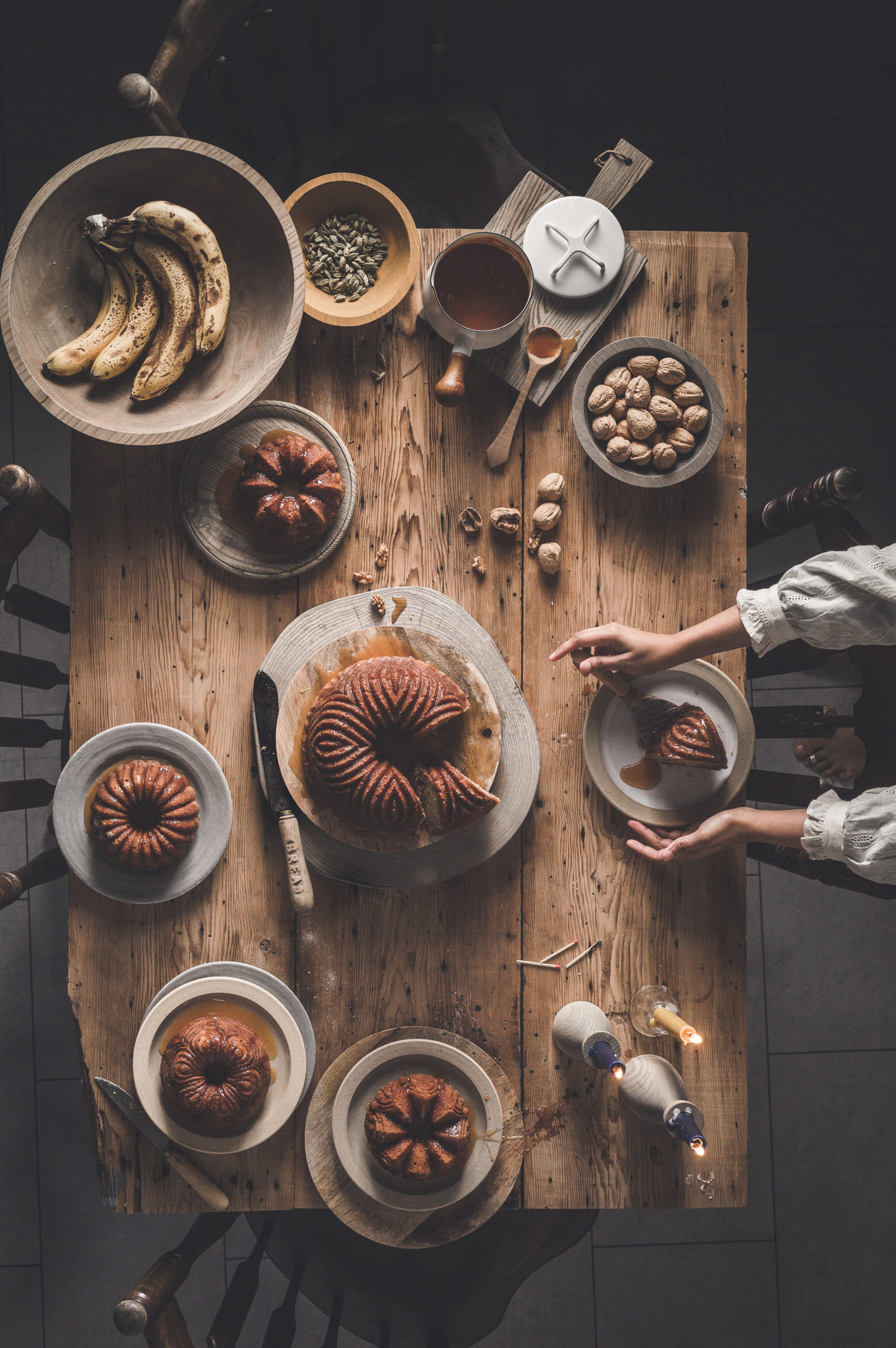 BANANA QUINOA BUNDT CAKE