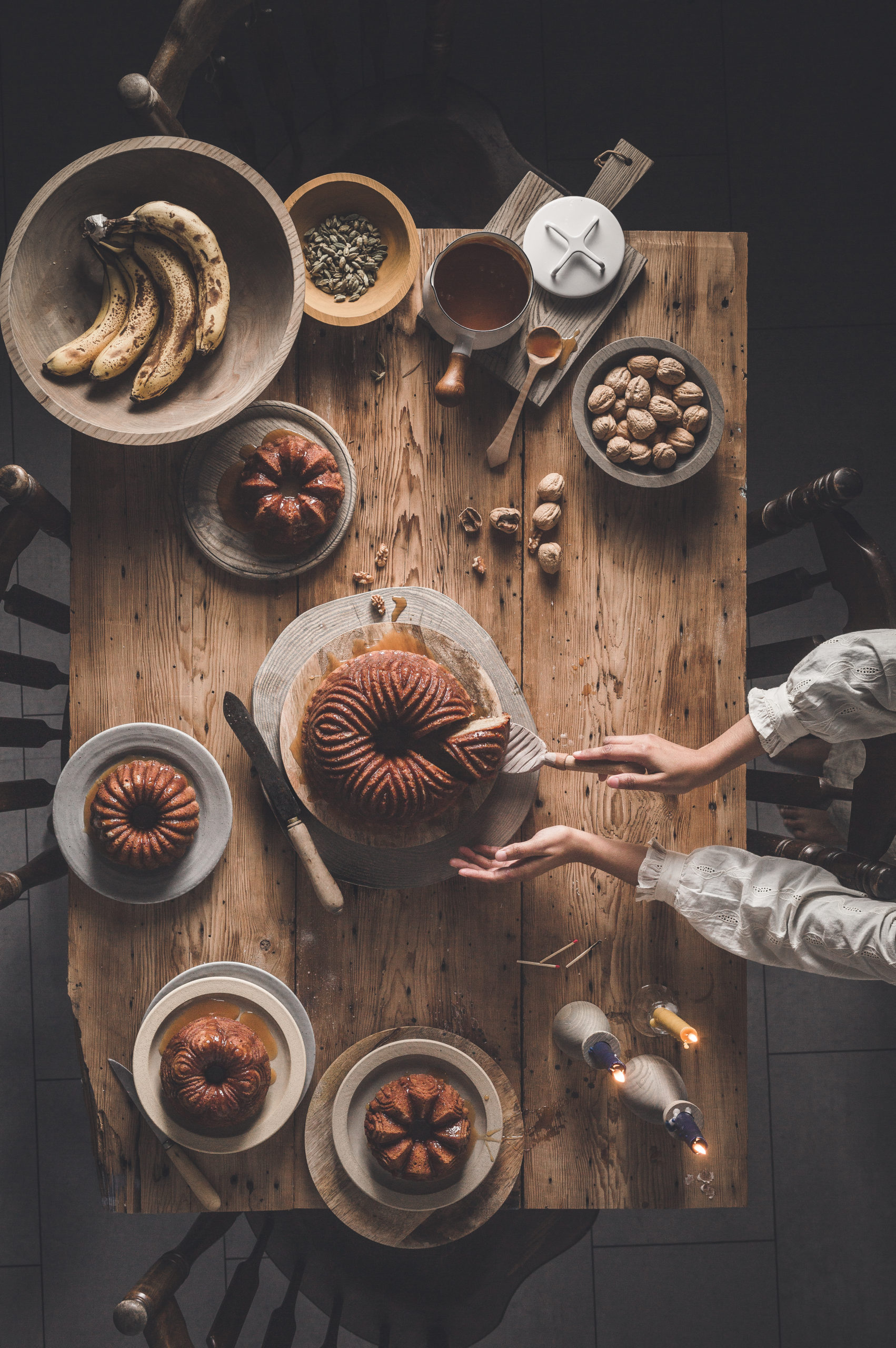 BANANA QUINOA BUNDT CAKE