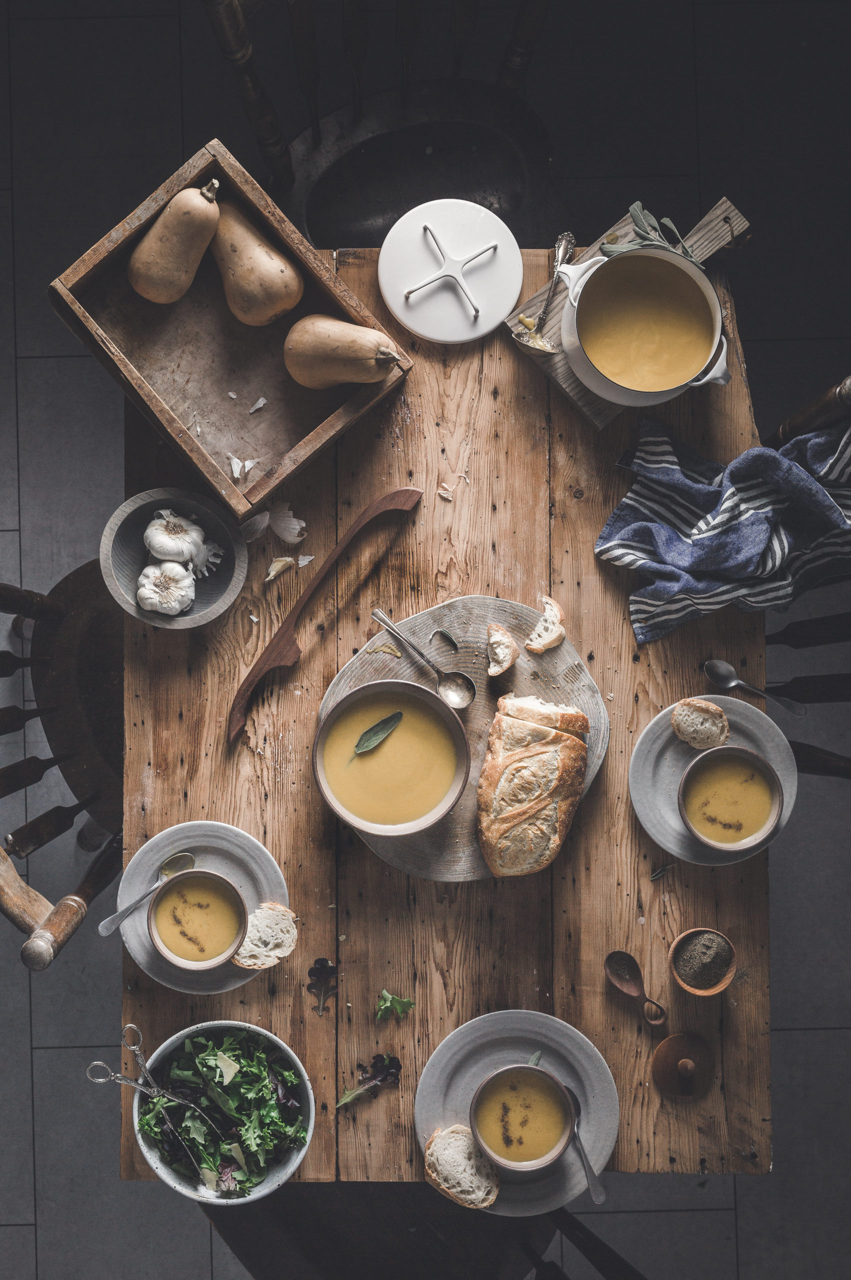 Vegan Roasted Butternut Squash Soup With Oatmilk